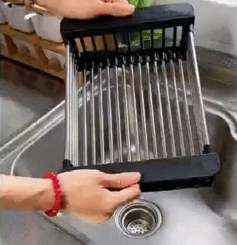 可伸縮瀝水籃